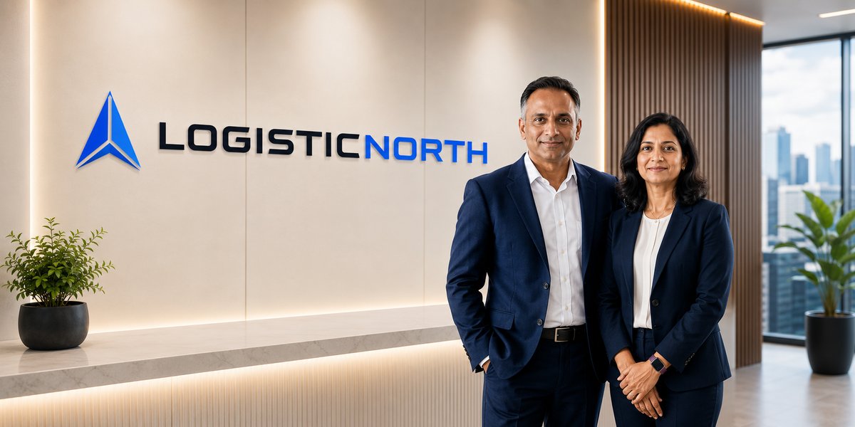 Rajesh and Aparna Soni, founders of LogisticNorth